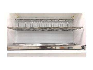 Giá để bát đĩa 2 tầng inox 304,có khay hứng 
